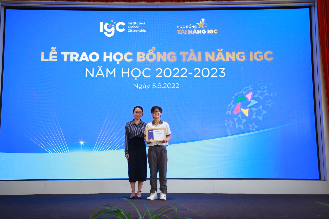 Cảm nhận của bạn Cao Yến Thiên Kim lớp 10A1 sau khi đạt giải thưởng trong cuộc thi "Học bổng tài năng IGC" năm học 2022-2023