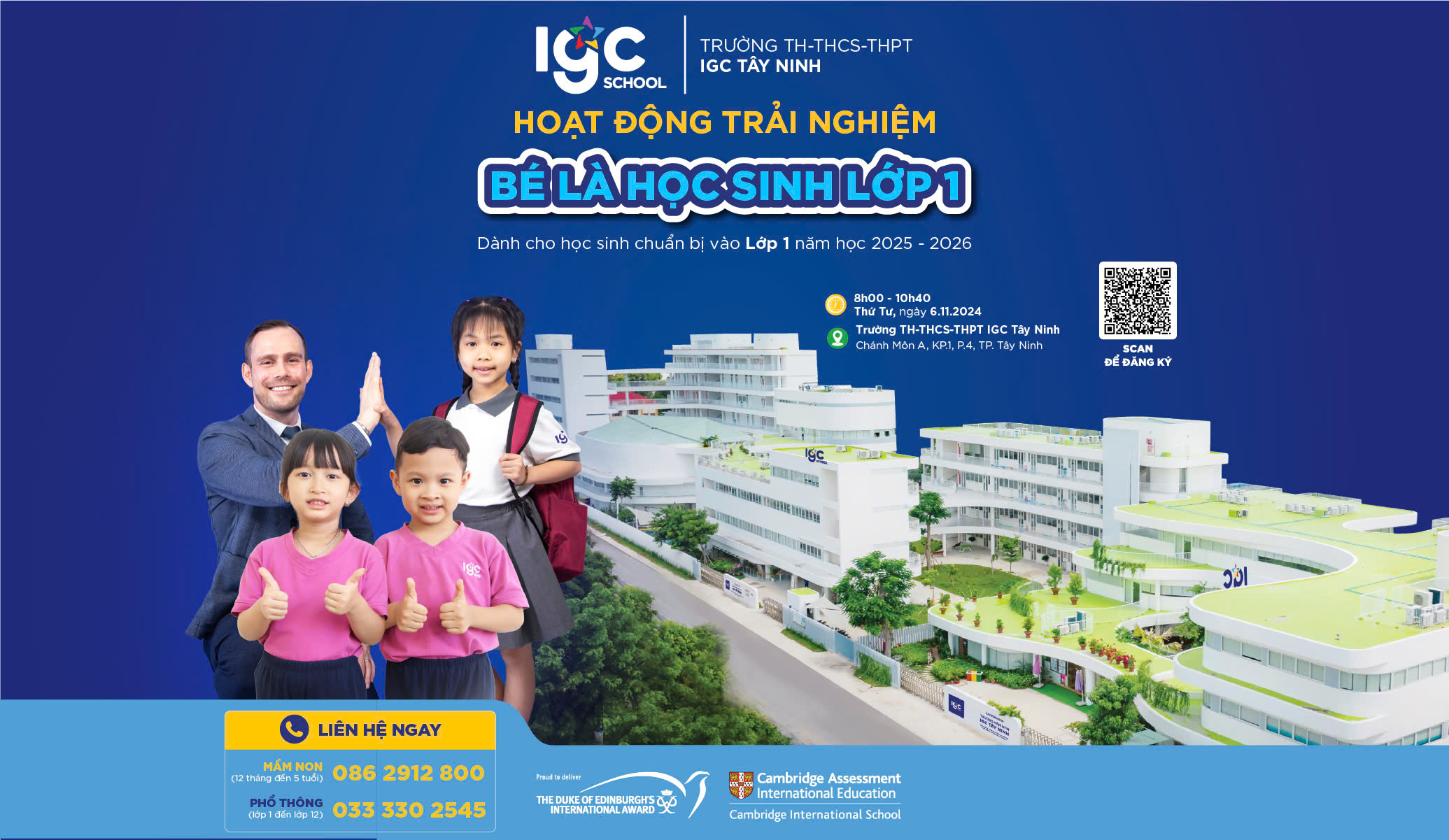 CÙNG CON THAM GIA HOẠT ĐỘNG TRẢI NGHIỆM “BÉ LÀ HỌC SINH LỚP 1”