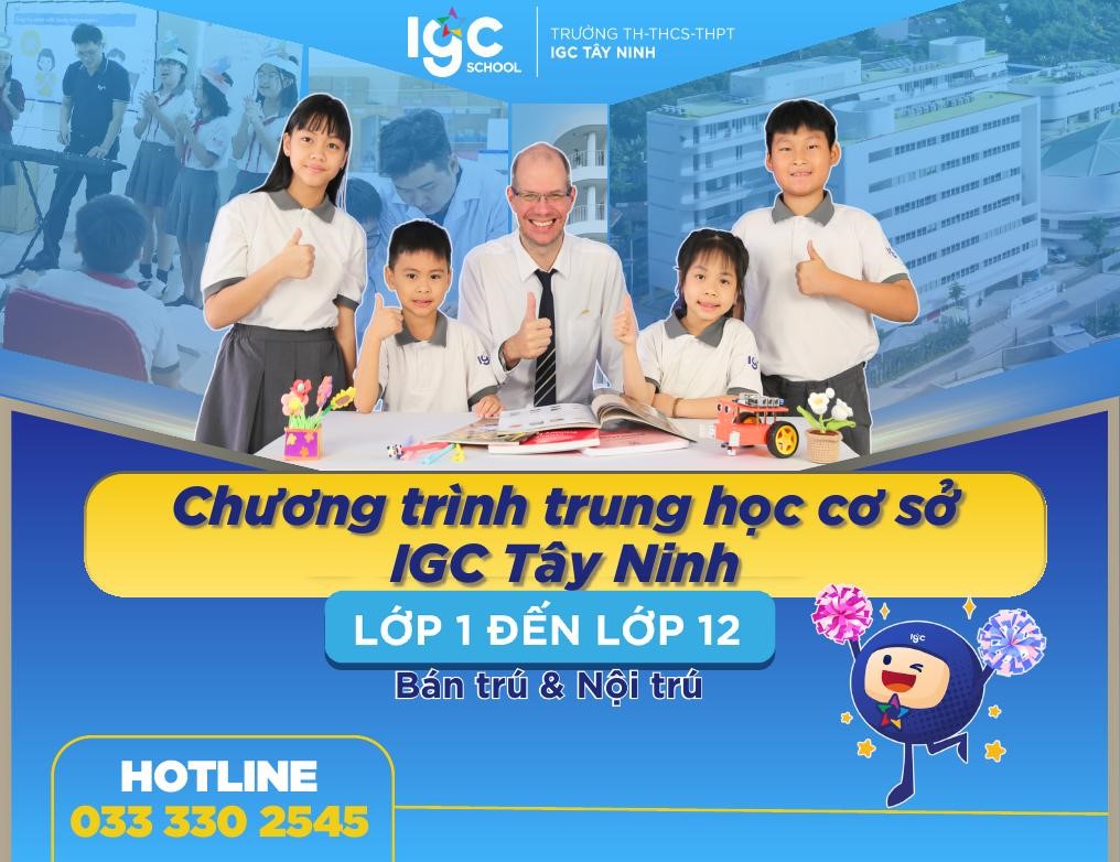Chương trình trung học cơ sở IGC Tây Ninh: Nền tảng Cambridge, Sẵn sàng hội nhập