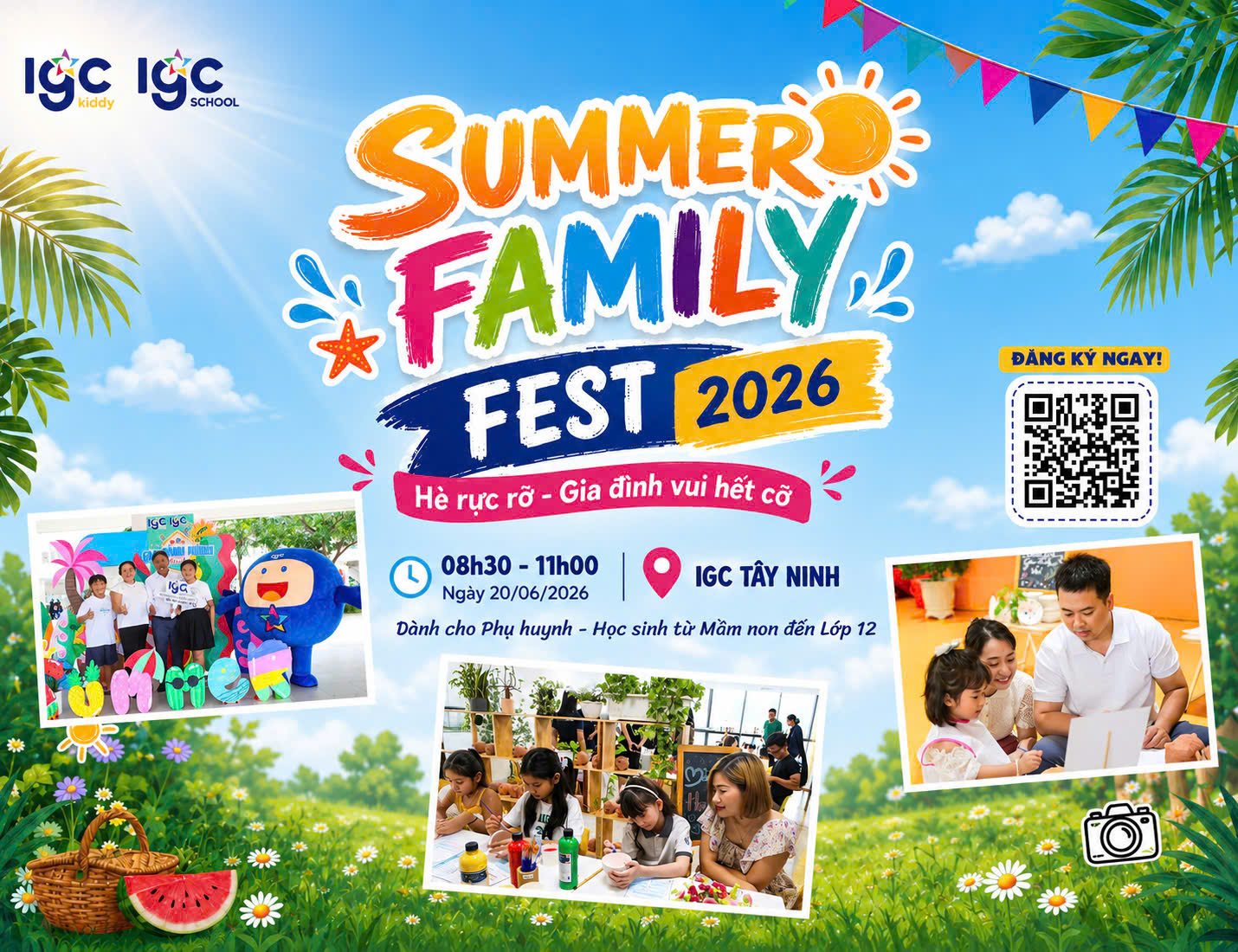 “SUMMER FAMILY FEST 2026”  HÈ RỰC RỠ – GIA ĐÌNH VUI HẾT CỠ