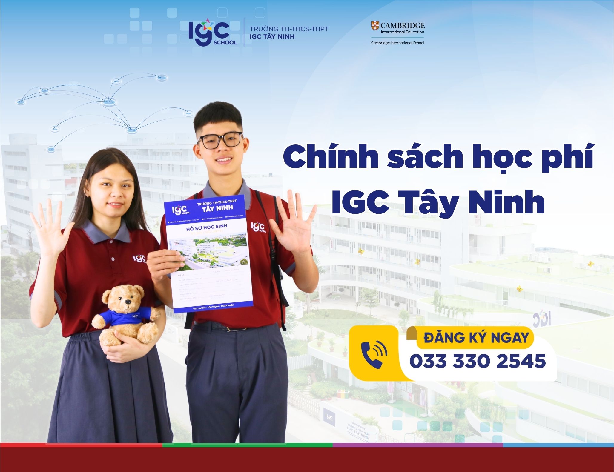 Chính Sách Học Phí IGC Tây Ninh Từ Lớp 1 Đến Lớp 12 Năm Học 2026-2027