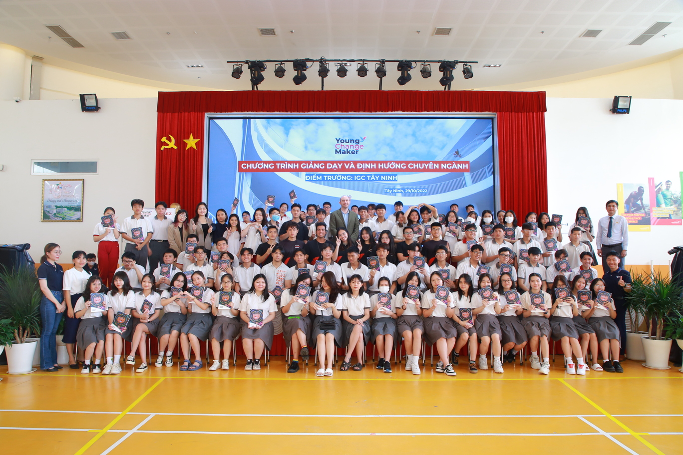 Khối THPT IGC Tây Ninh - Định hướng ngành học, trang bị kiến thức ngành nghề cùng dự án Young Change Maker (YCM) – VinUni