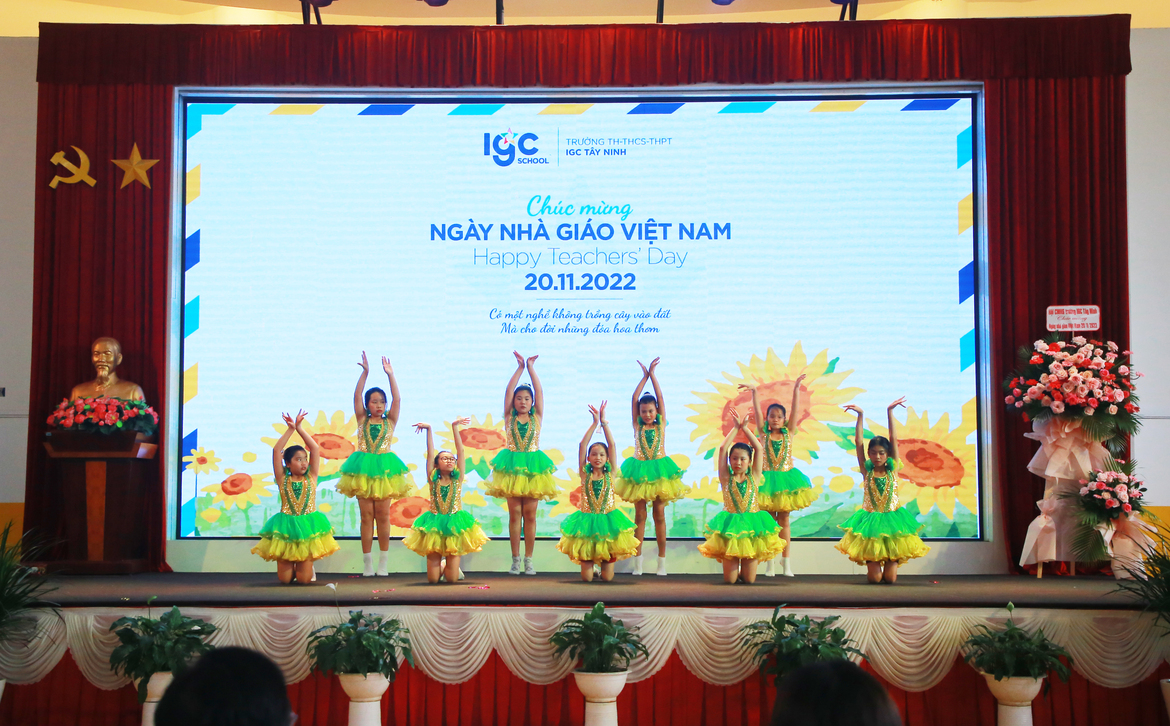 IGC Tây Ninh - Chào mừng 40 năm ngày Nhà giáo Việt Nam