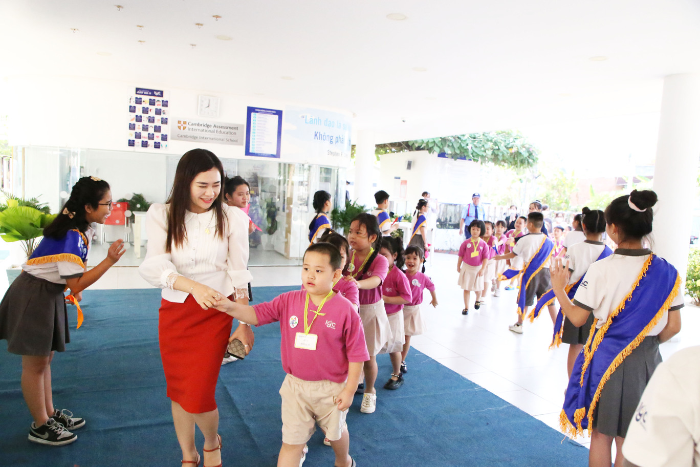 Khoảnh khắc thú vị trong Chương trình: “Một ngày là học sinh lớp 1” của trường IGC Tây Ninh
