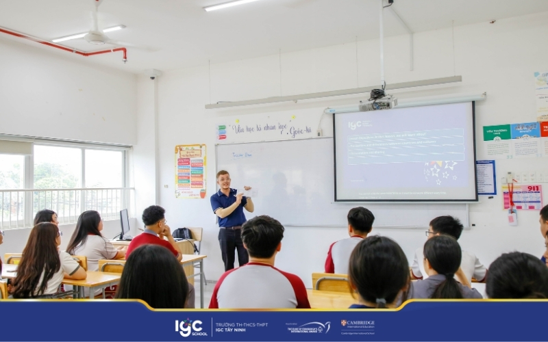 chương trình THPT IGC Tây Ninh chuẩn đầu ra