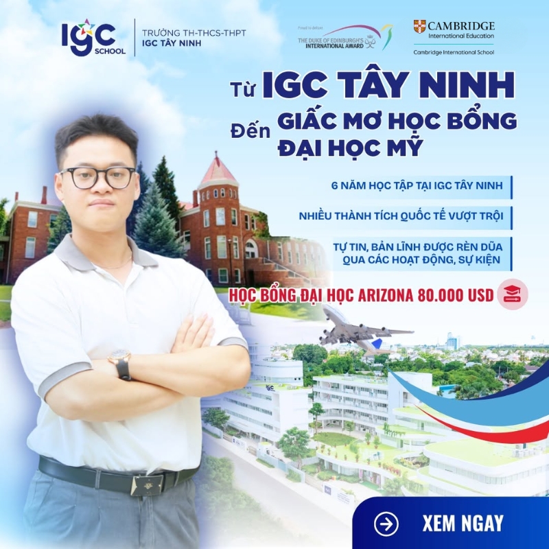 đánh giá phụ huynh học trường IGC Tây Ninh ổn không