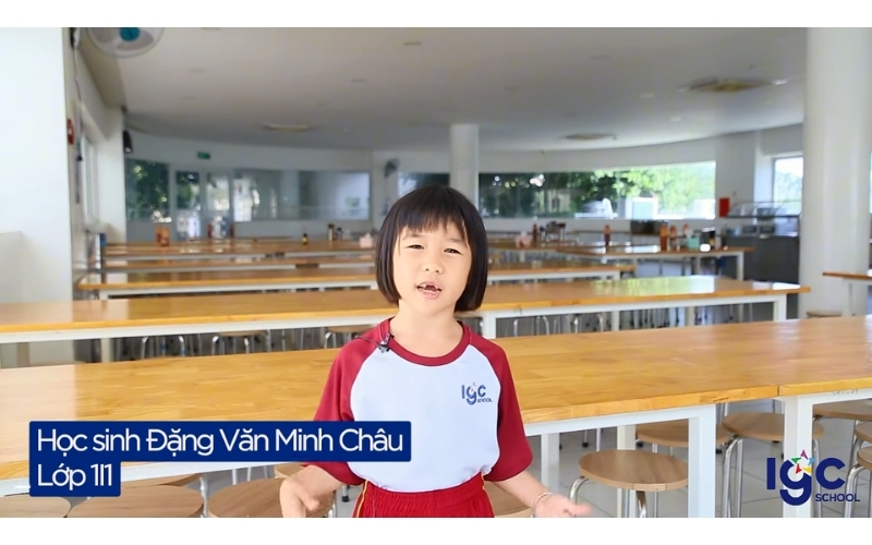 Học sinh Đặng Văn Minh Châu