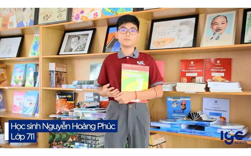Học sinh Nguyễn Hoàng Phúc