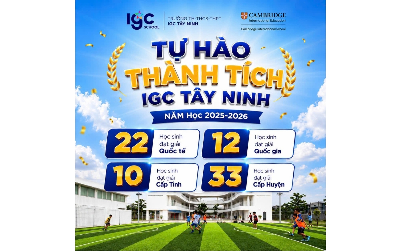 thành tích trường song ngữ chất lượng cao 