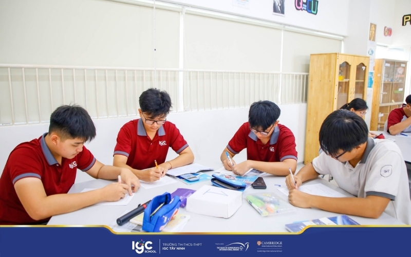 Kỹ năng tự học cho HS trung học môi trường IGC Tây Ninh