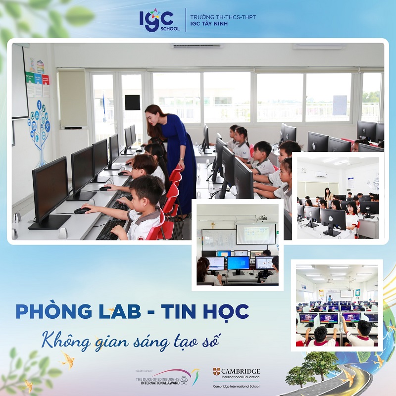 Mô hình giáo dục STEAM tại Tây Ninh tại IGC