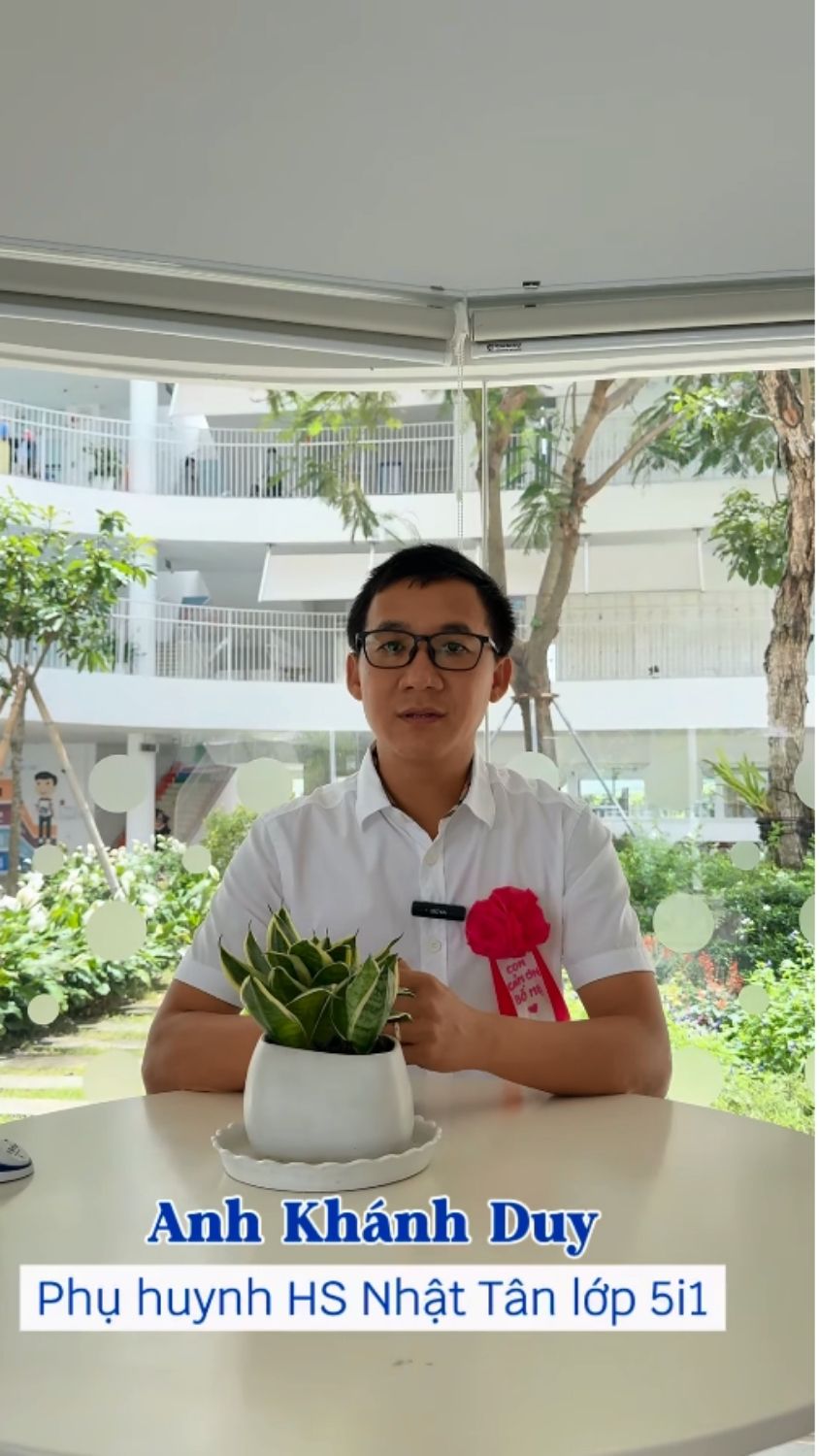 phụ huynh của em Đặng Châu Nhật Tân