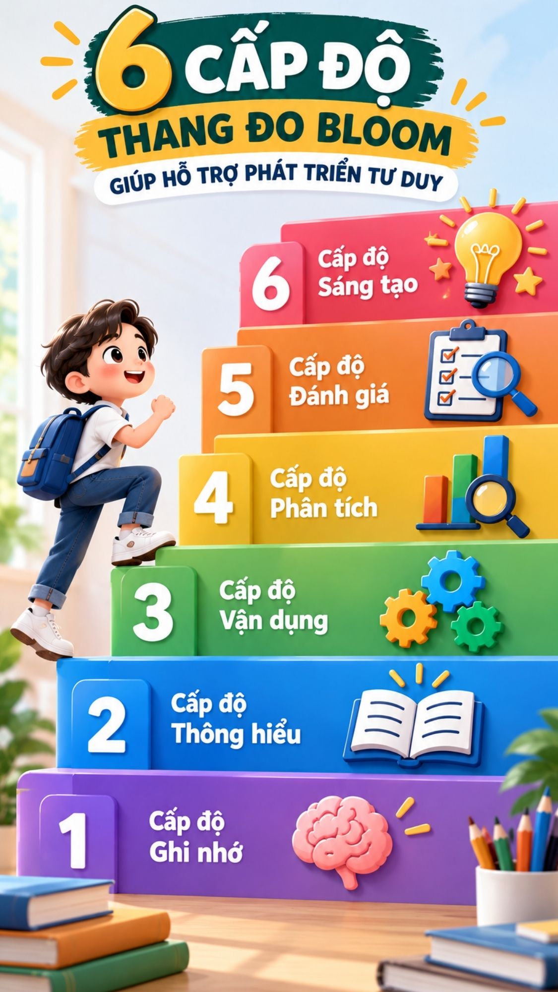 Rèn luyện tư duy phản biện theo thang đo Bloom
