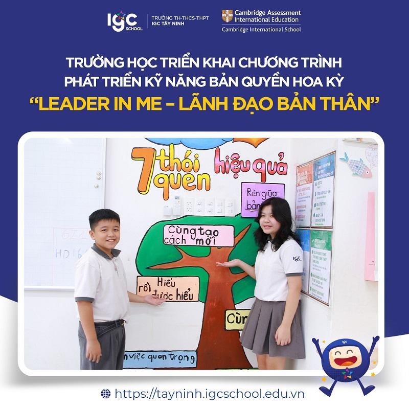 thành tích học sinh IGC Tây Ninh chất lượng toàn diện 