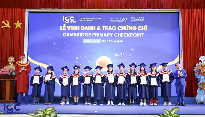 Thành tích học sinh IGC Tây Ninh