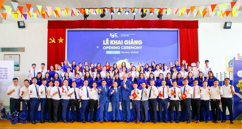 Trường Cambridge tại Tây Ninh với đội ngũ giáo viên trẻ, nhiệt huyết, vững chuyên môn