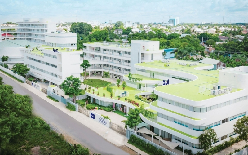 Trường IGC Tây Ninh chất lượng tốt không thể hiện qua khuôn viên hiện đại ngăn nắp