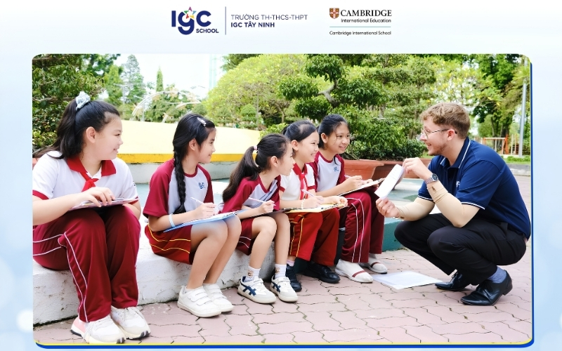 Học trường IGC Tây Ninh có ổn không qua giờ học tương tác cùng giáo viên nước ngoài