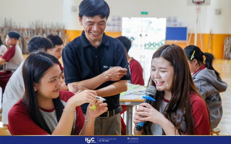 chương trình hướng nghiệp IGC Tây Ninh học từ dự án