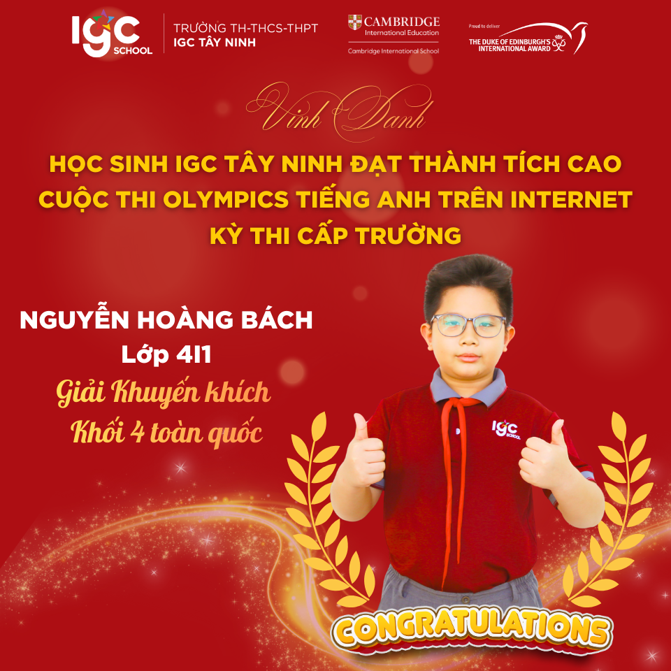 Thành tích tiêu biểu